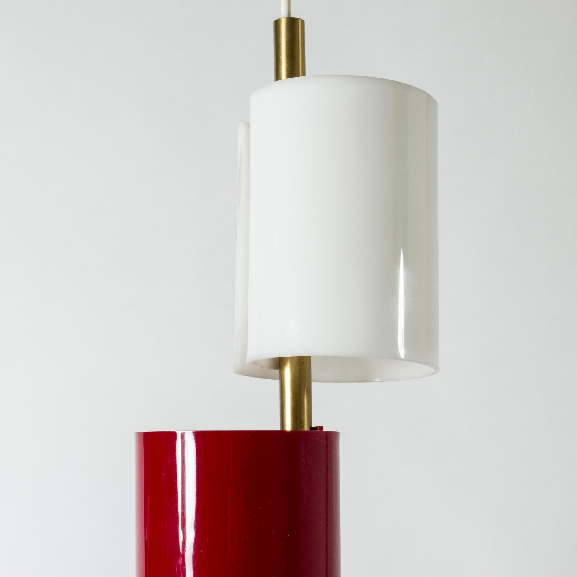 Vintage Scandinavian Ceiling Light, Hans Bergström, Ateljé Lyktan, Sweden, 1950s In Good Condition For Sale In Stockholm, SE