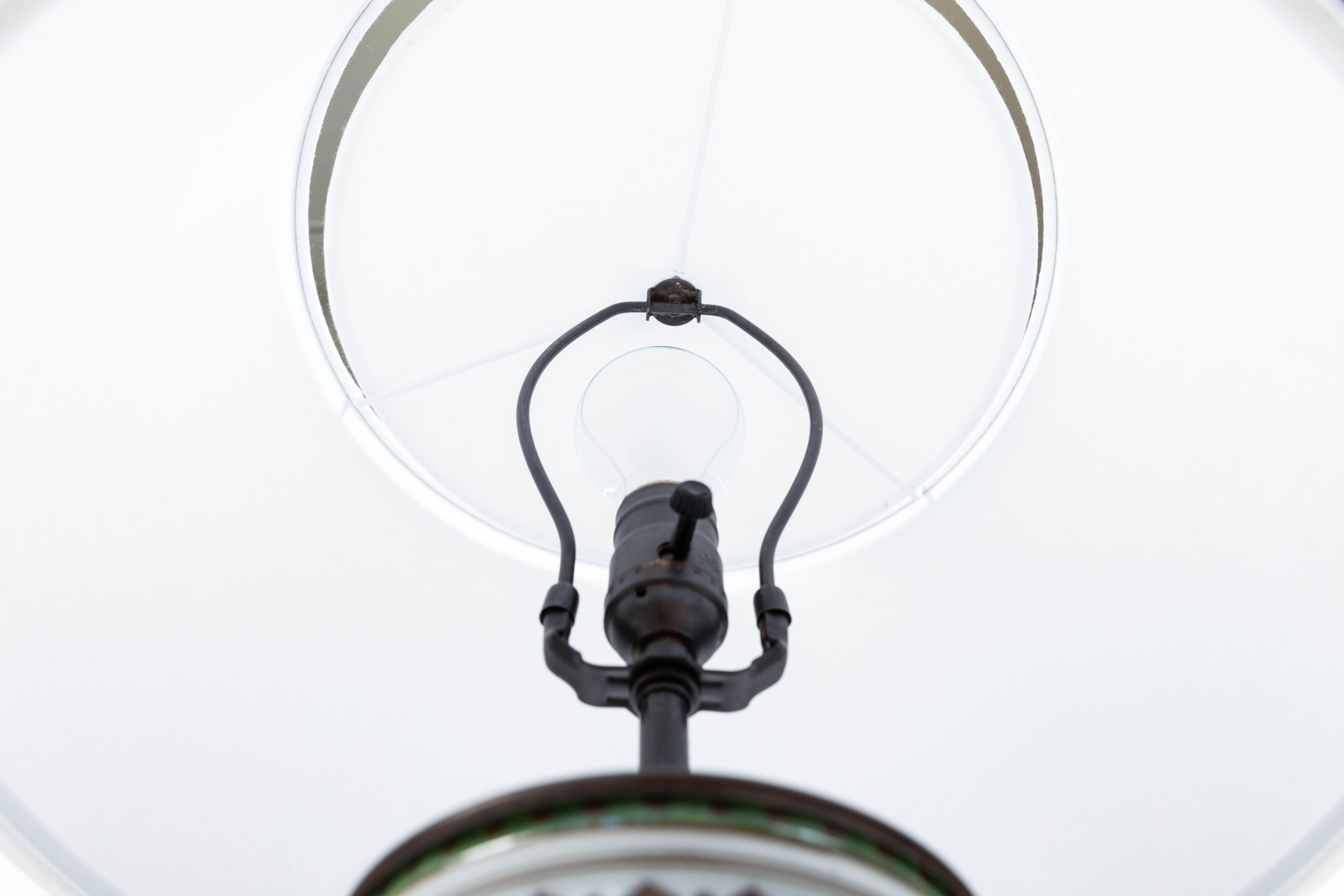 Vintage Scandinavian Ceramic Lamp 3