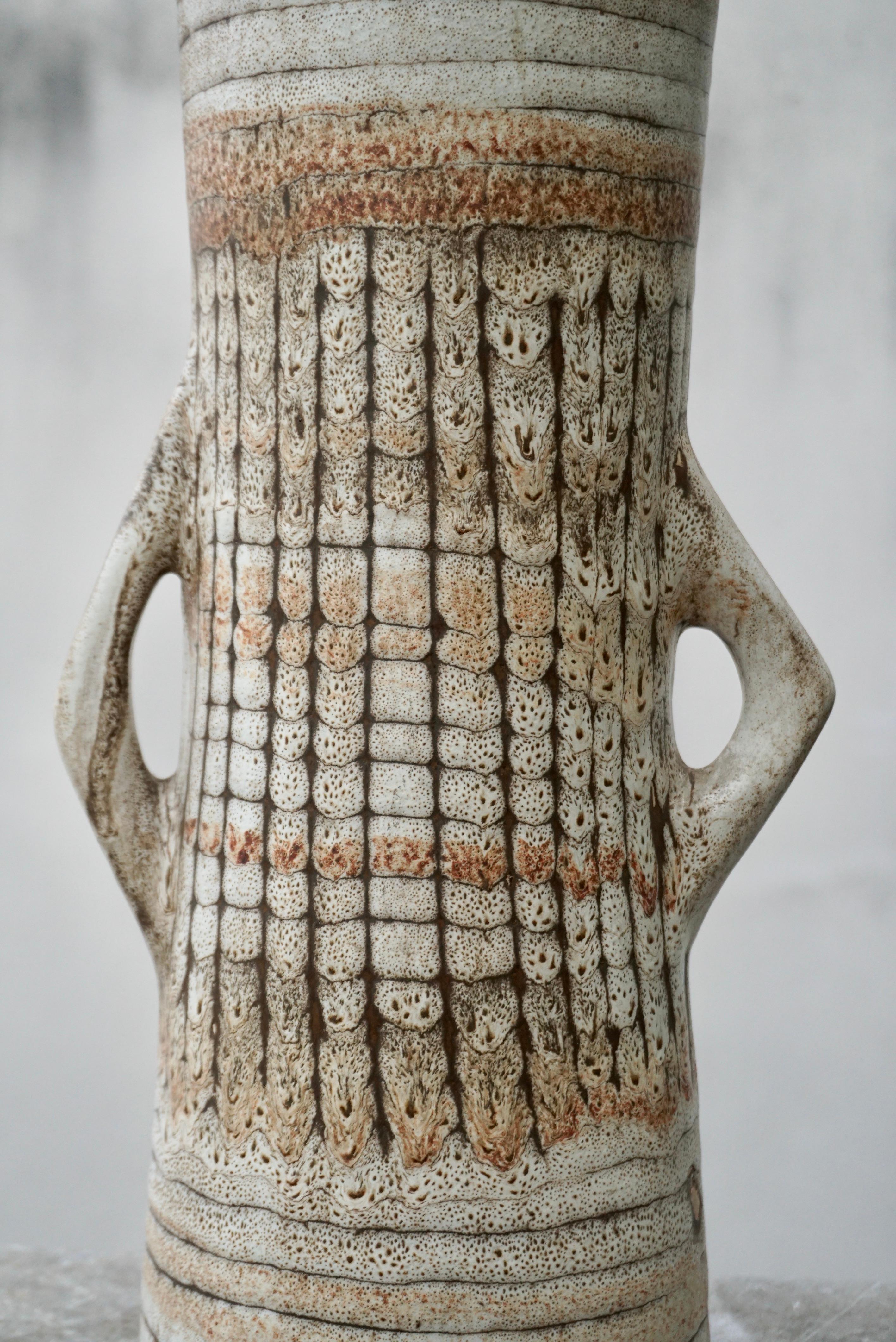 VIntage Scandinavian Ceramic Pottery Vase  For Sale 4