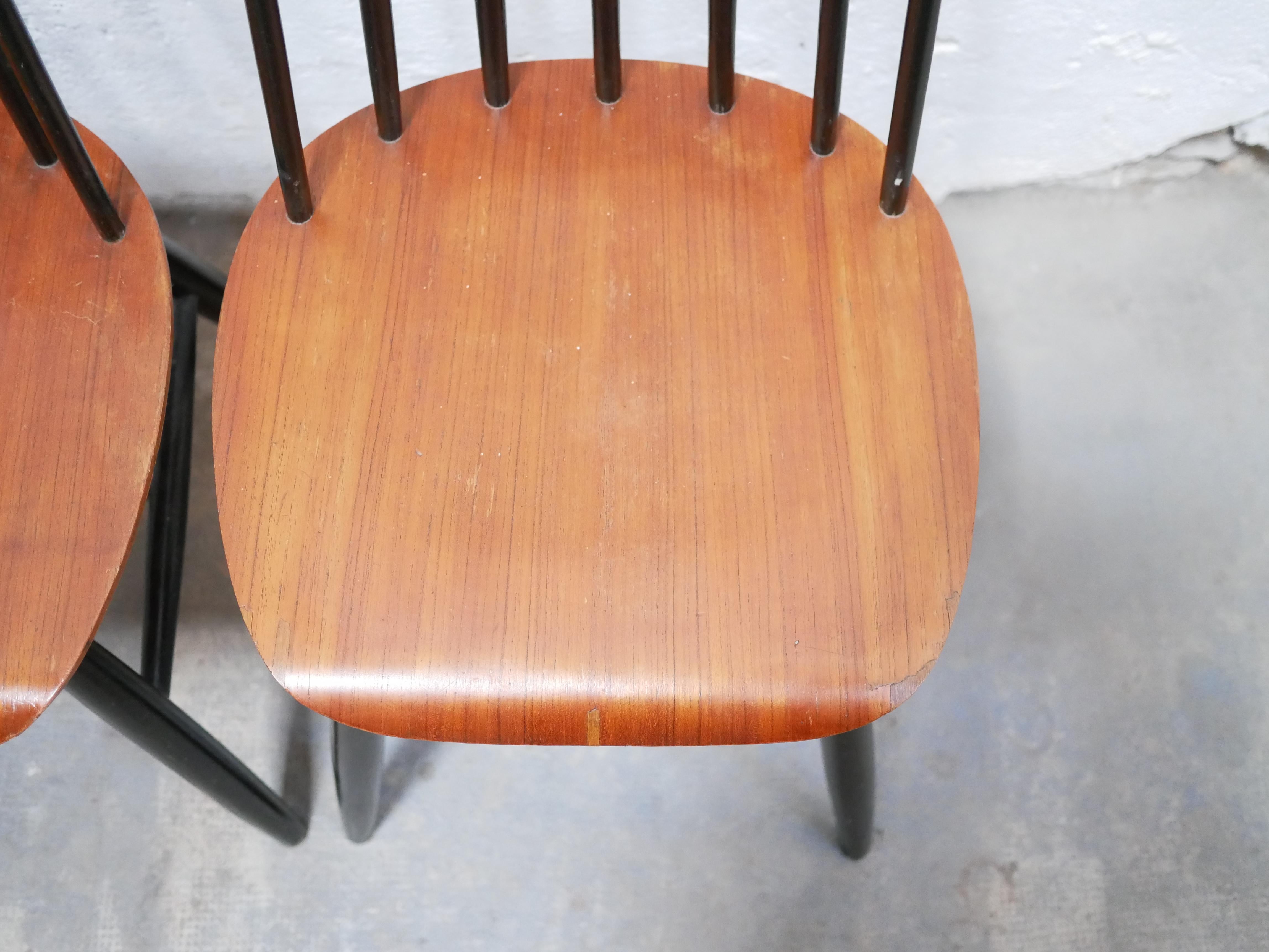 Vintage Scandinavian chair by I.Tapiovaara model Fanett For Sale 7