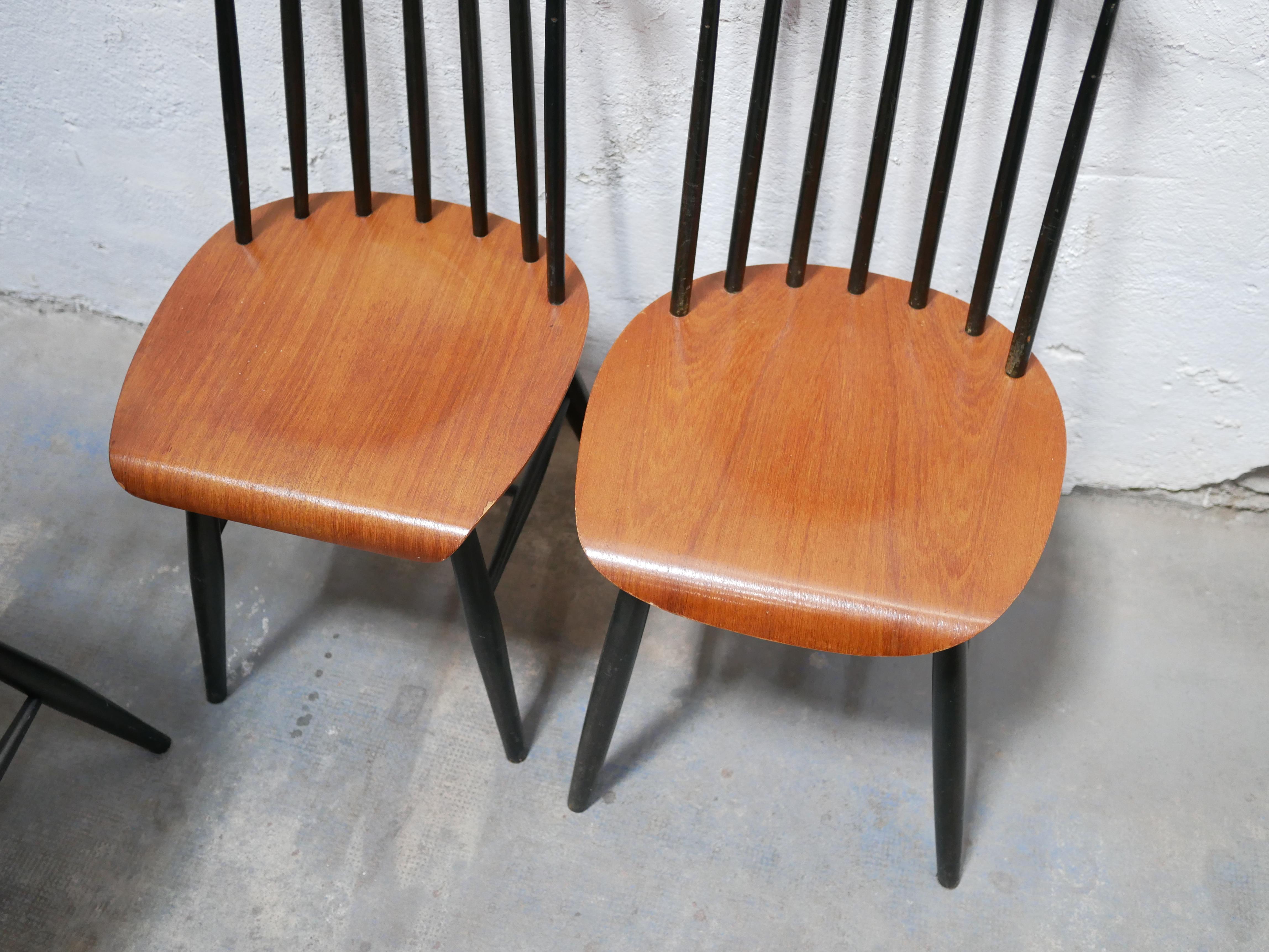 Vintage Scandinavian chair by I.Tapiovaara model Fanett 1