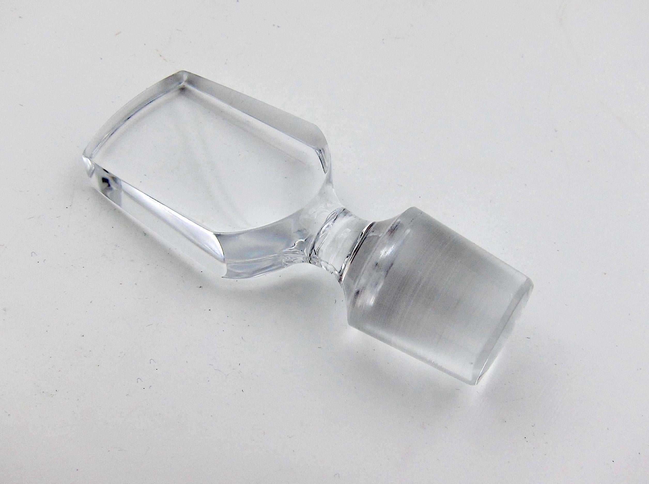 Vintage Scandinavian Crystal Decanter by Sven Palmqvist for Orrefors 2