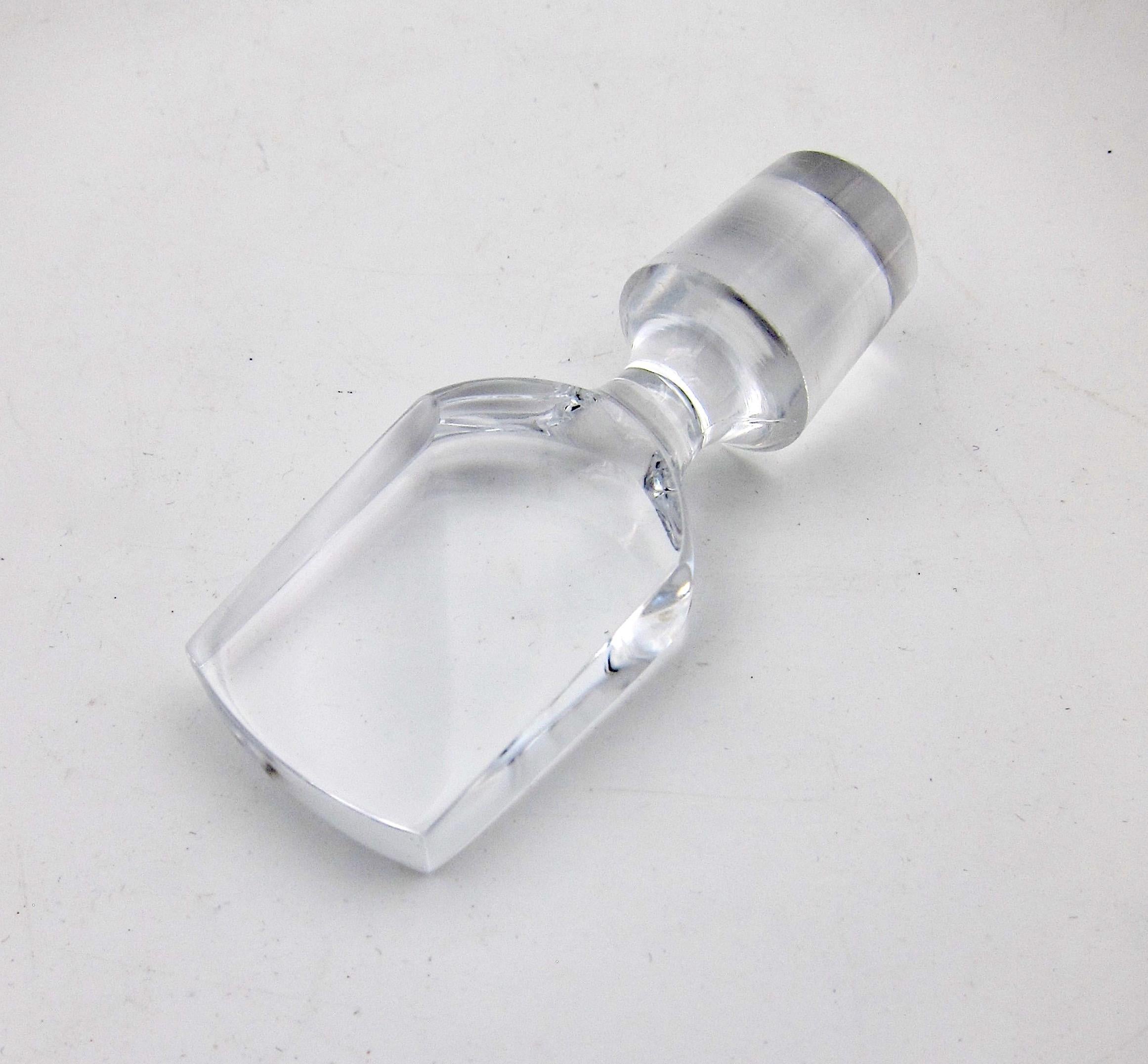 Vintage Scandinavian Crystal Decanter by Sven Palmqvist for Orrefors 3