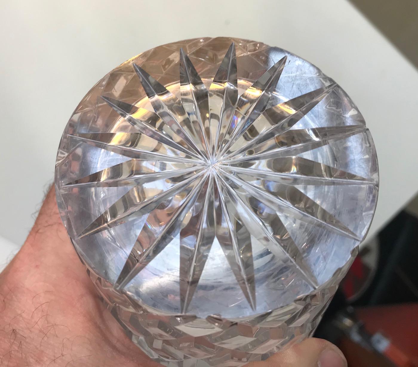 crystal decanter vintage