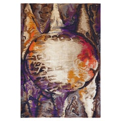 Vintage Scandinavian Deco Rug, circa Mid-20th Century
