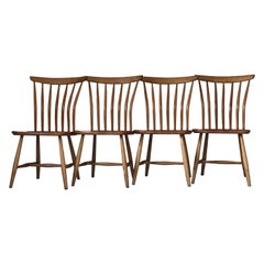 Vintage Scandinavian Design Dining Chair Akerblom Sweden 1950s Set of 4