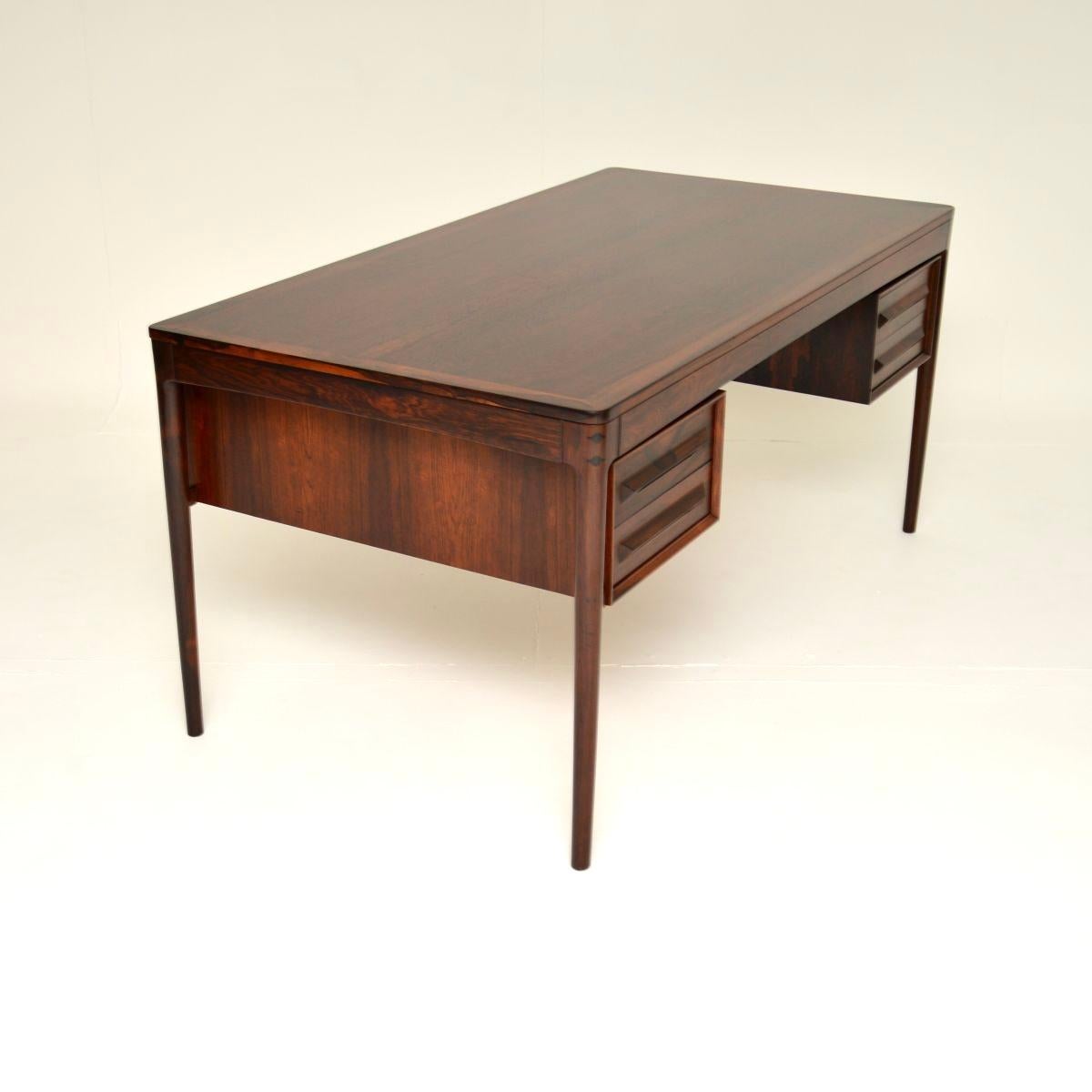 Mid-Century Modern Vintage Scandinavian Desk by Torbjorn Afdal For Sale
