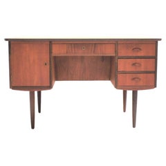 Vintage Scandinavian Desk, Mid Century Design 