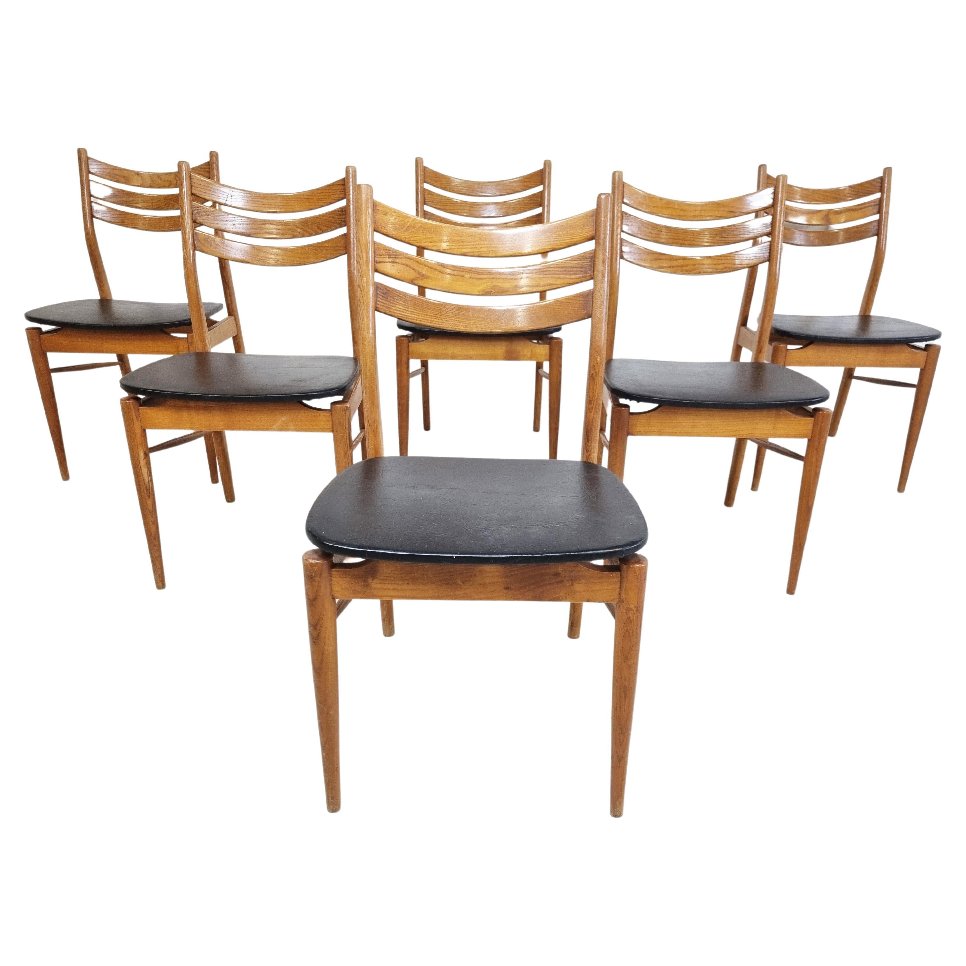 Vintage Scandinavian Dining Chairs 1960s