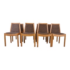 Vintage Scandinavian Dining Chairs 1960s Set of 8