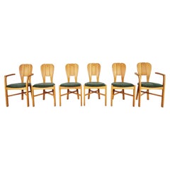 Vintage scandinavian dining chairs by Glostrup mobelfabrik 1960s