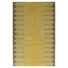 Vintage Scandinavian Double Sided Swedish Rug, Ingrid Dessau, DEKOLET Collection