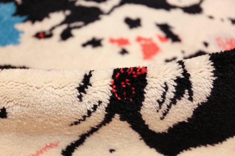 Vintage Scandinavian Ege Art Line Robert Jacobsen Rug Size 8 Ft 2 In X 11 Ft For Sale At 1stdibs