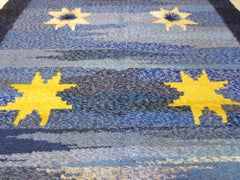 Vintage Scandinavian Flat Weave Runner, circa Mid-20th Century