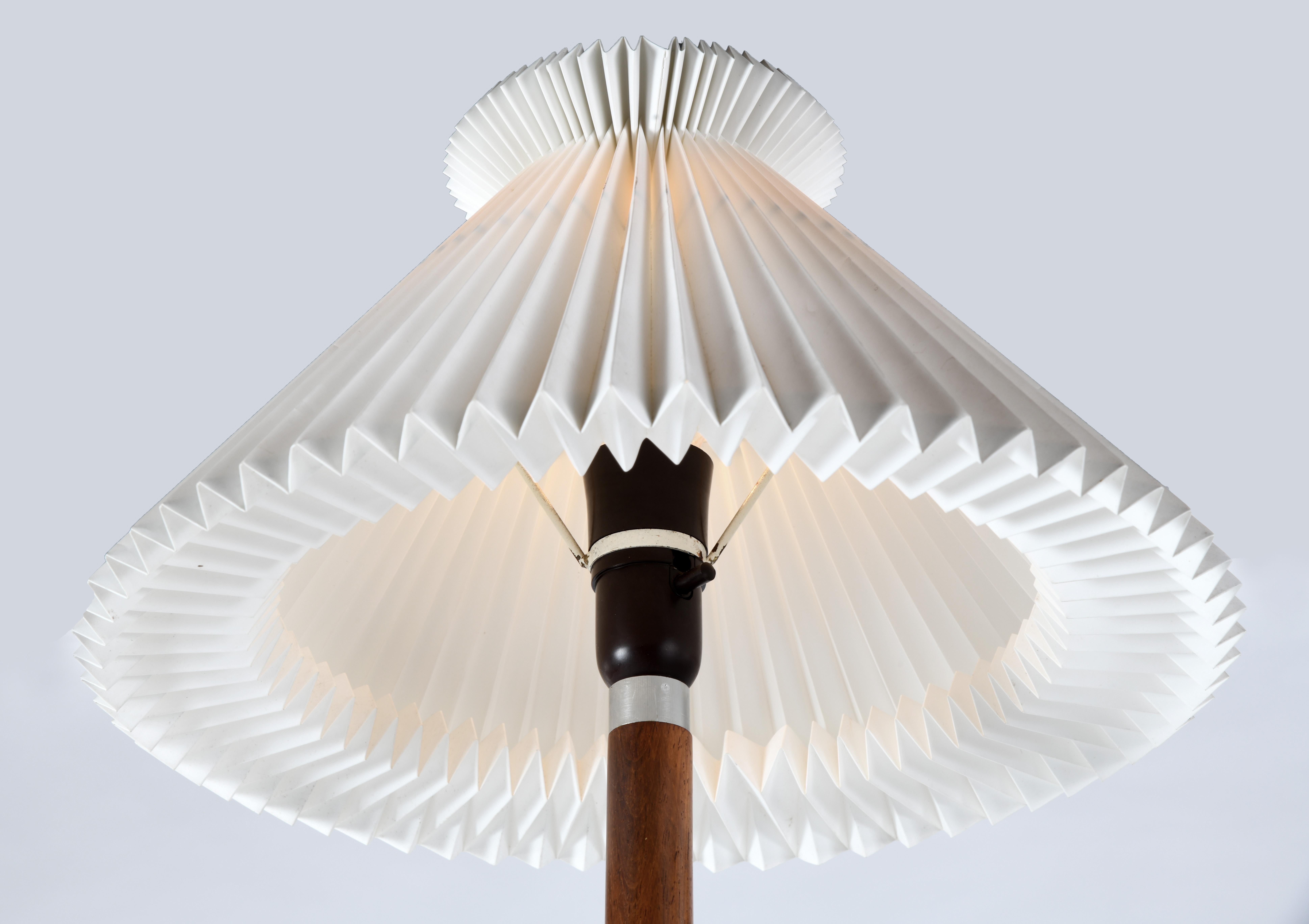 Vintage scandinavian floor lamp designed by Jo Hammerborg in the 60s 4