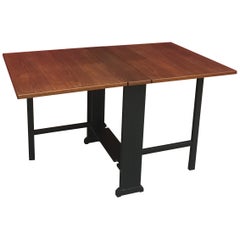Tavolo scandinavo vintage Gateleg di Hagafors Svensk Tillverkning