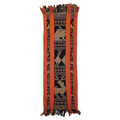 Vintage Scandinavian Handwoven Textile Runner