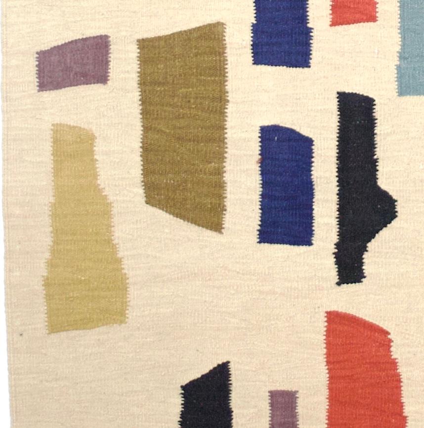 Vintage Scandinavian Kilim Rug 5’4