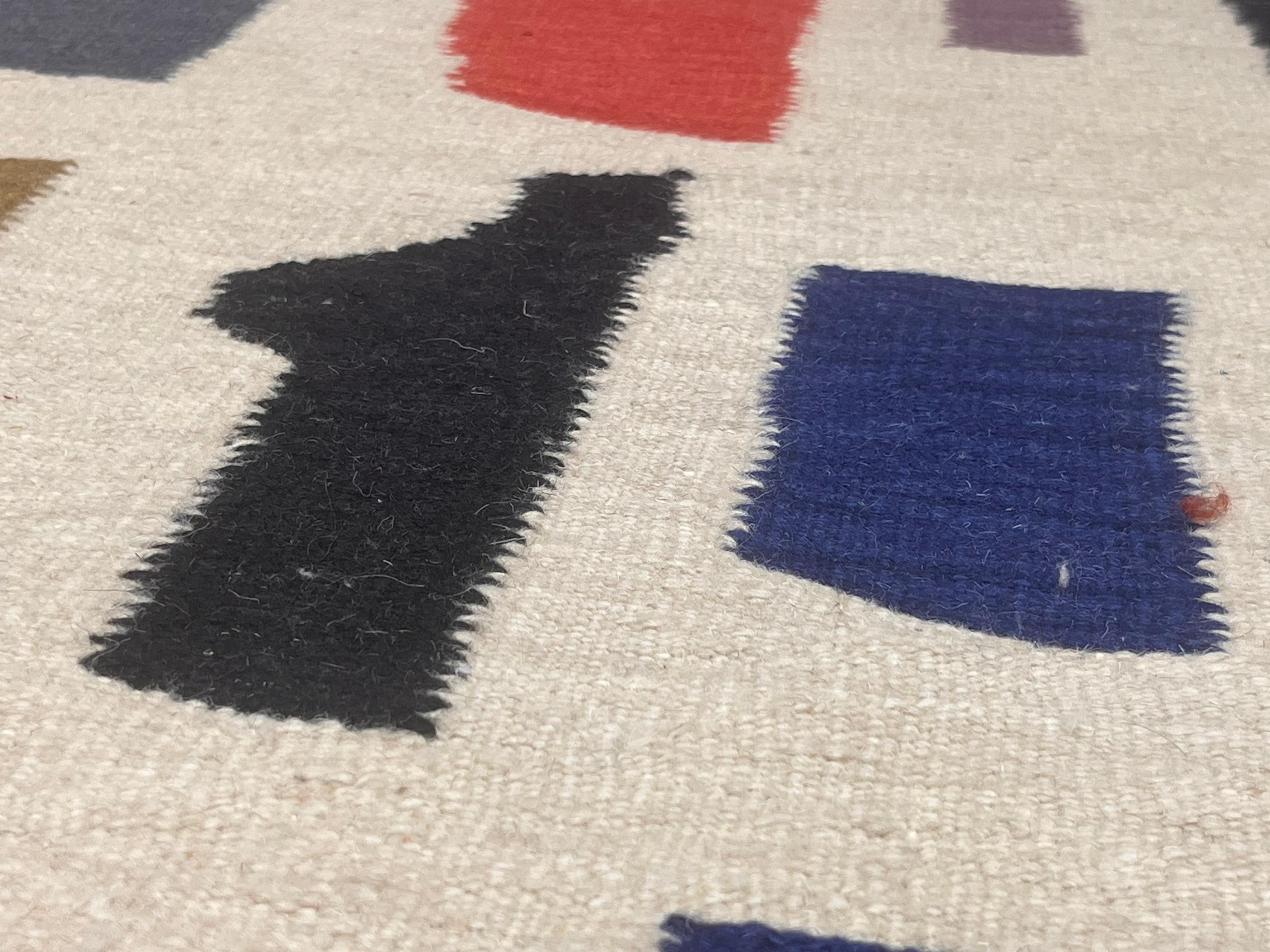20th Century Vintage Scandinavian Kilim Rug 5’4