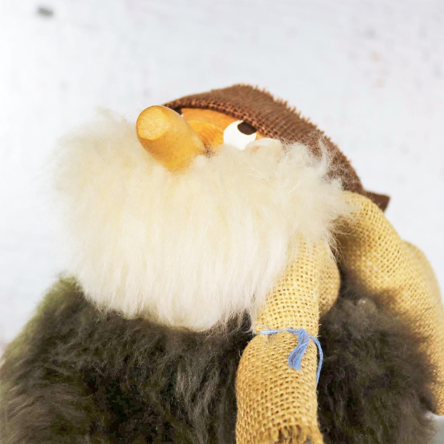 Vintage Scandinavian Large Gonk Troll Tomte Gnome Figure Style of Hans Bolling 2