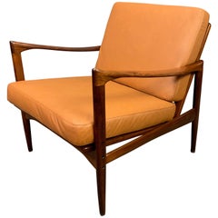 Vintage Scandinavian Lounge "Candidate" Lounge Chair by Kofod Larsen for OPE