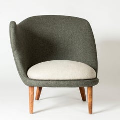 Vintage Scandinavian Lounge Chair by Arne Norell, Sweden, 1950s