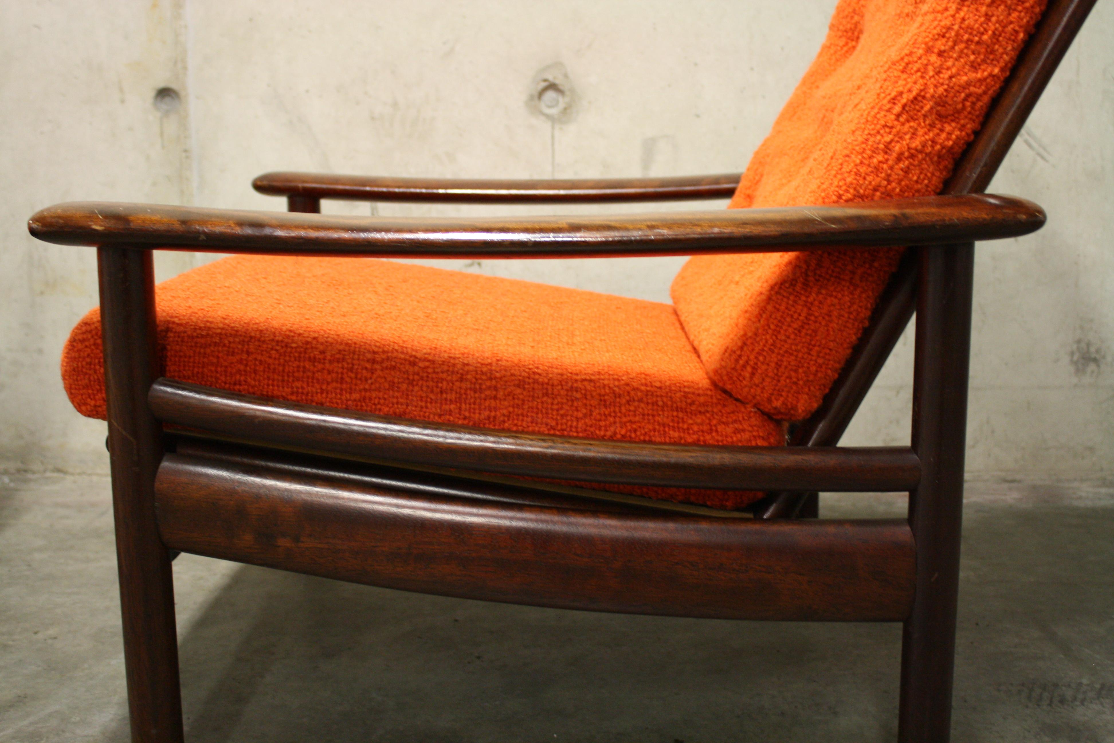Vintage Scandinavian Lounge Chairs, Set of Two, 1960s In Good Condition In HEVERLEE, BE