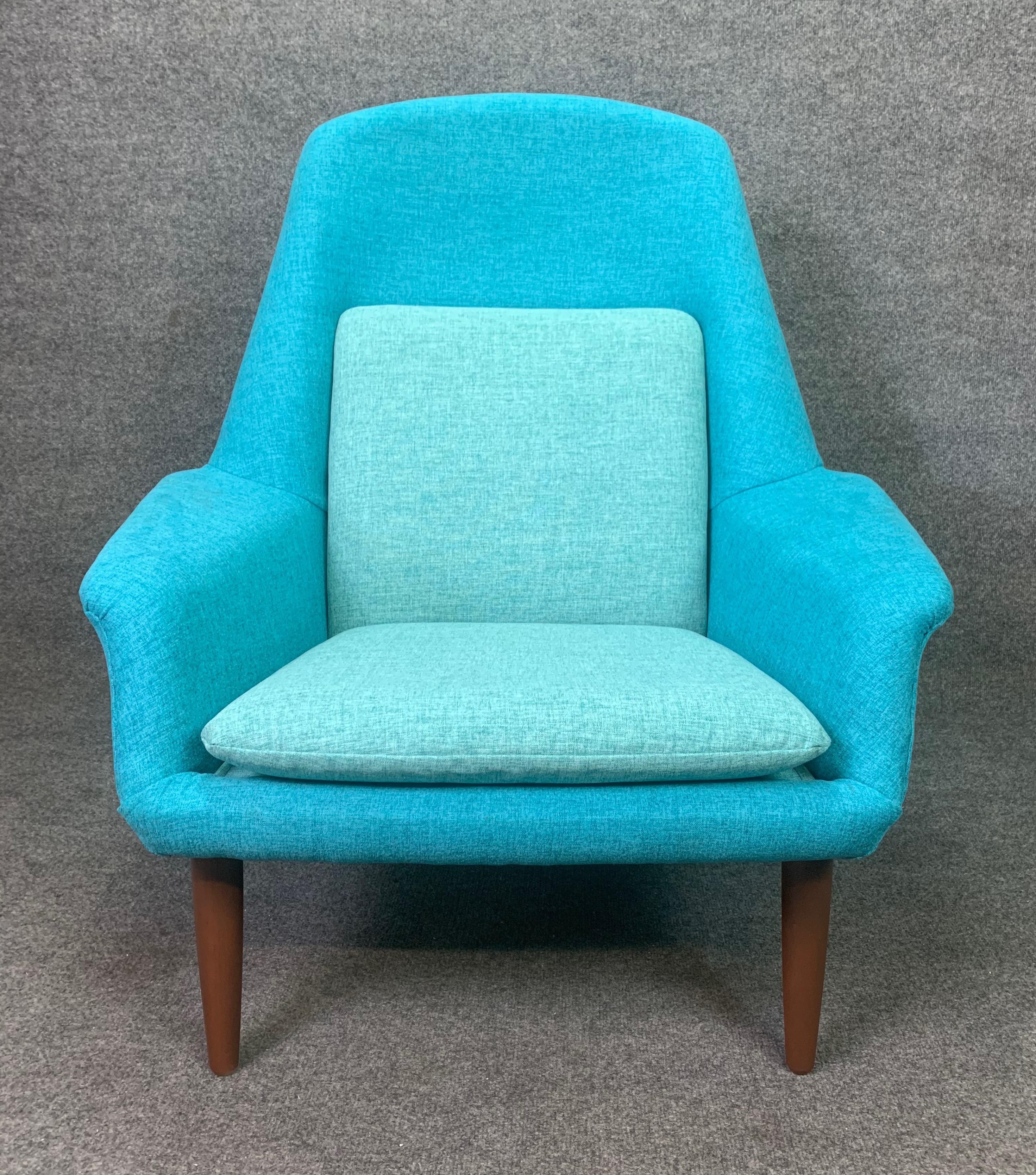Vintage Scandinavian Mid-Century Modern Lounge Chair by Broderna Anderssons For Sale 2