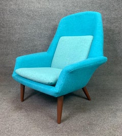 Vintage Scandinavian Mid-Century Modern Lounge Chair by Broderna Anderssons