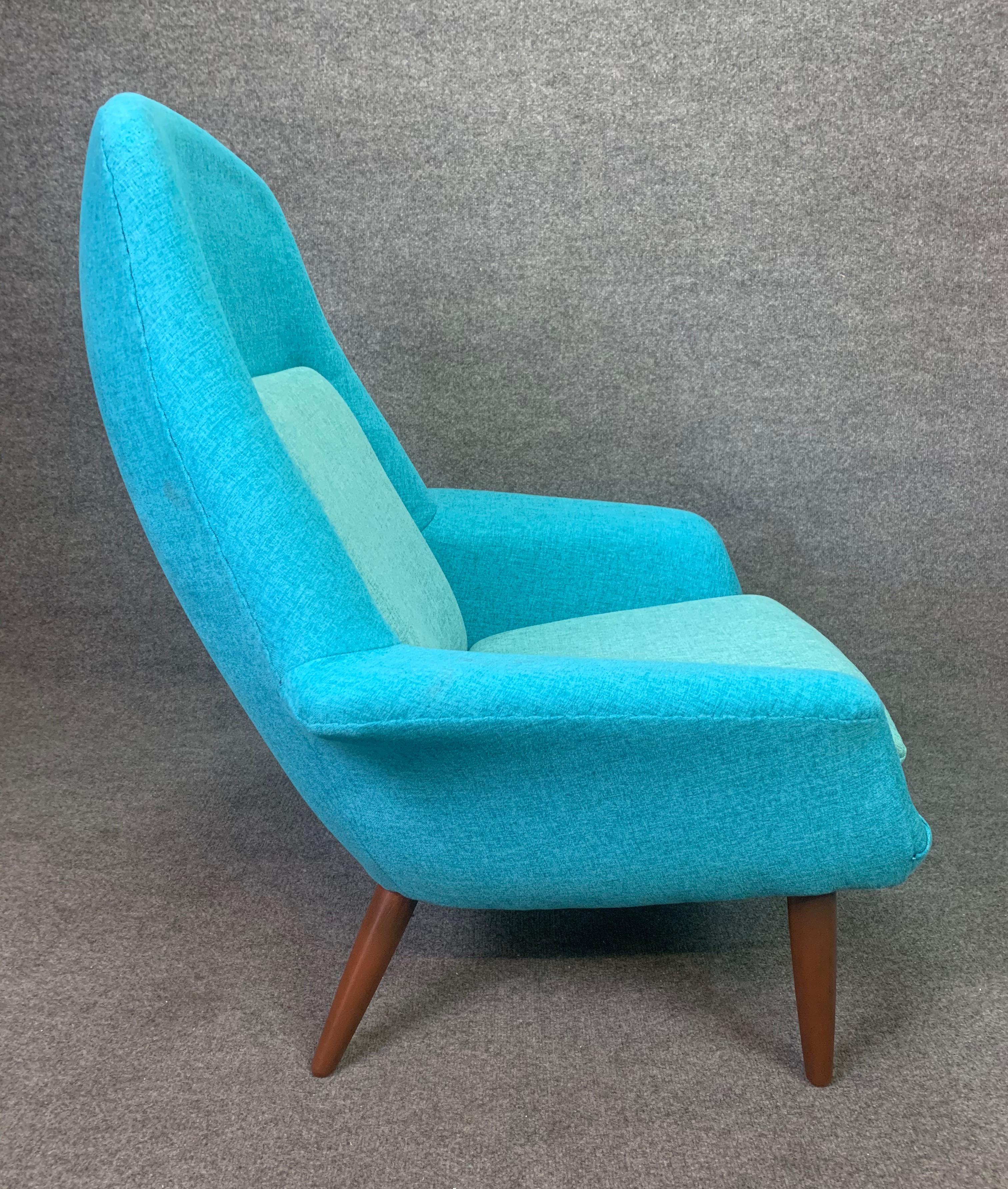 Swedish Vintage Scandinavian Mid-Century Modern Lounge Chair by Broderna Anderssons For Sale