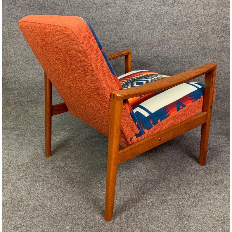 Vintage Scandinavian Midcentury Teak Lounge Chair by Ulferts with