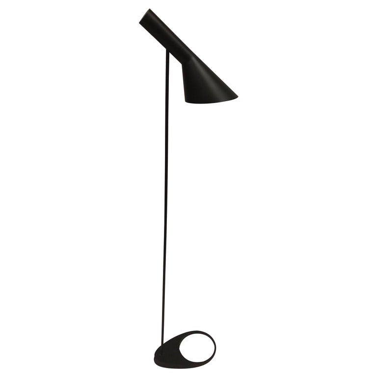 Vintage Scandinavian Modern AJ Floor Lamp by Arne Jacobsen for Louis Poulsen  For Sale at 1stDibs | vintage jacobsen floor lamp, arne jacobsen floor lamp