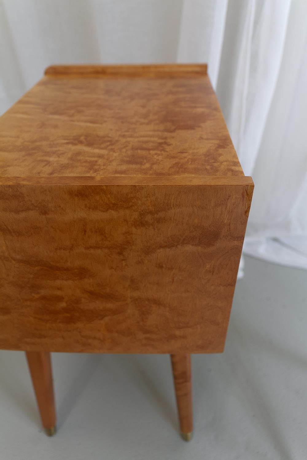 Vintage Scandinavian Modern Bedside Tables by Talgø Møbler, 1950s. Set of 2. 14