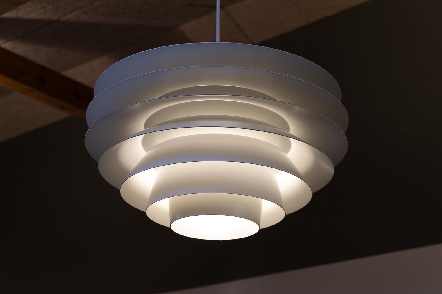 Vintage Scandinavian Modern Ceiling Pendant Verona 485 by Sven Middelboe, 1990s For Sale 6