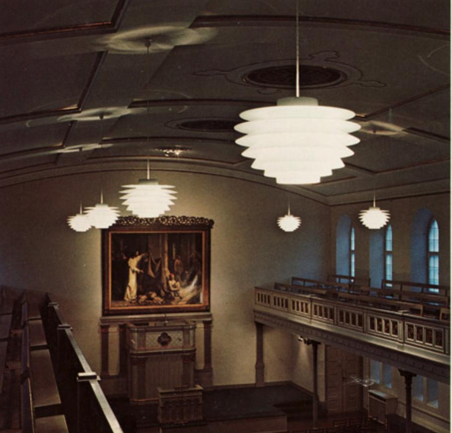 Fine XX secolo Ciondolo da soffitto vintage scandinavo moderno Verona 485 di Sven Middelboe, anni '90 in vendita