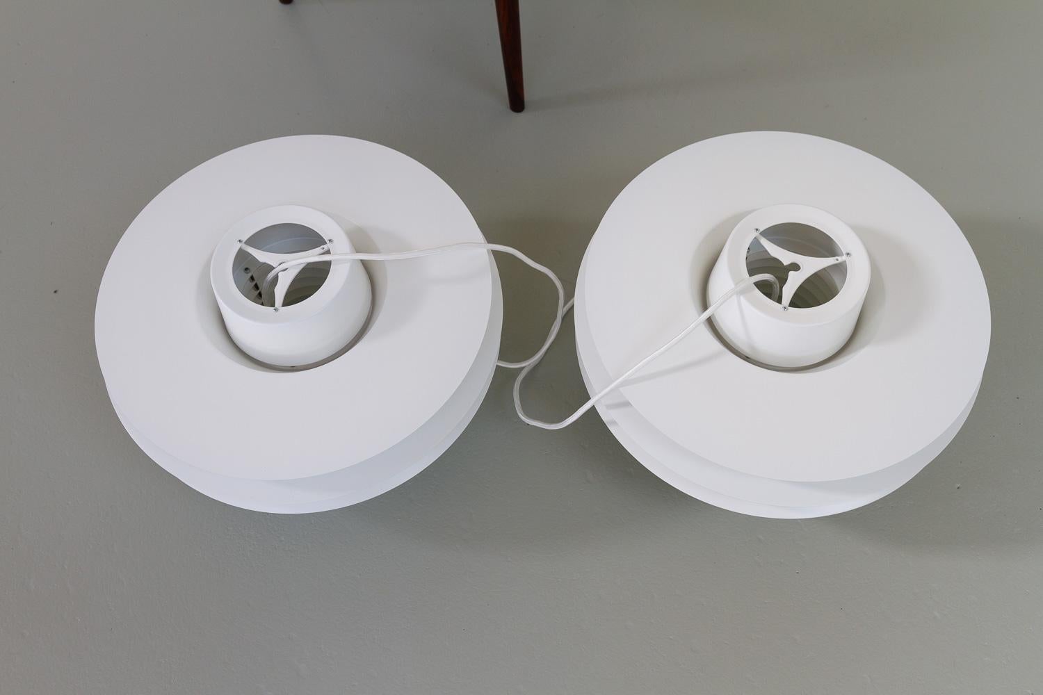 Vintage Scandinavian Modern Ceiling Pendants Verona 485 by Sven Middelboe, 1990s For Sale 7