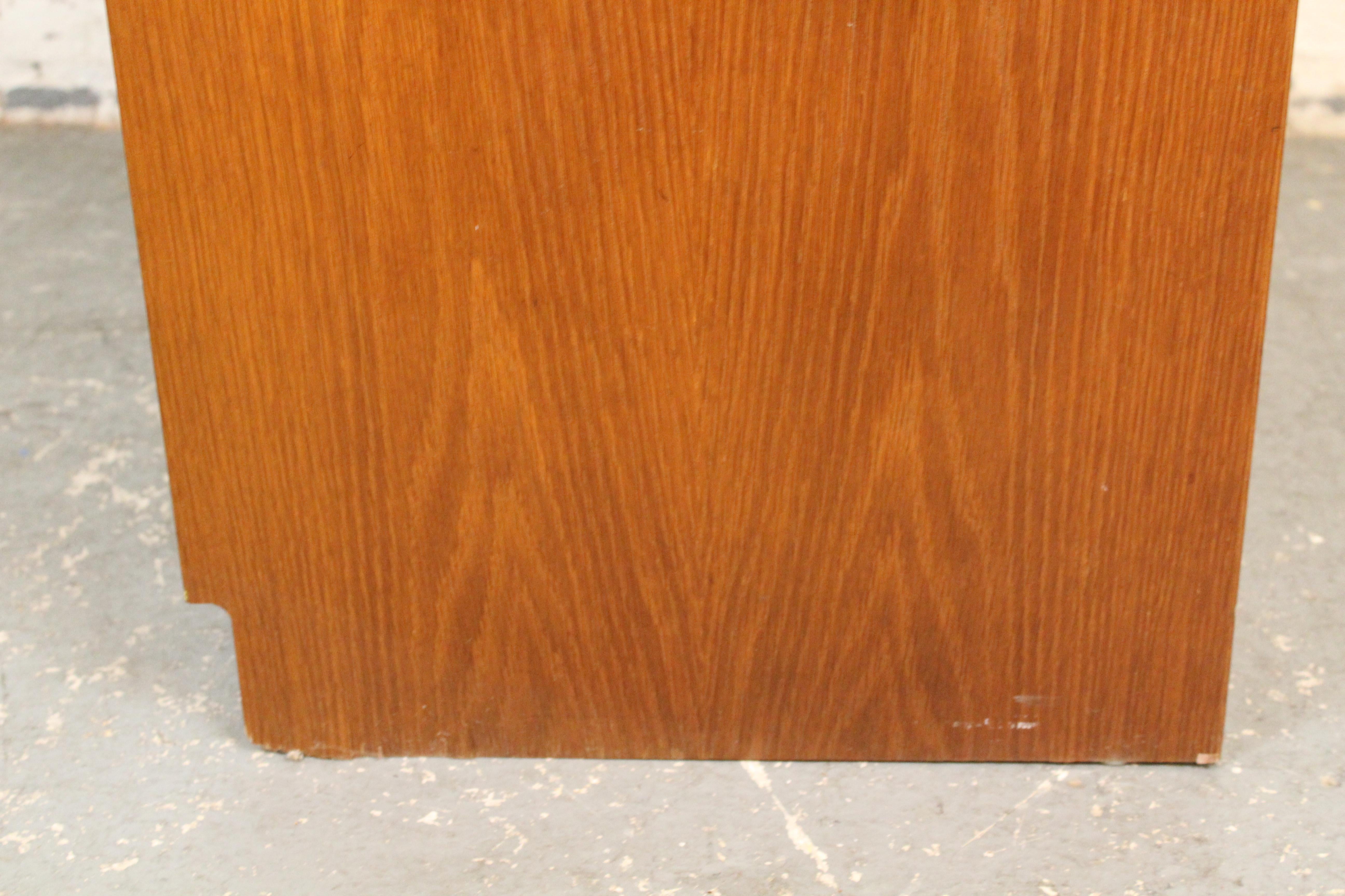 Teak Segreteria Rolltop in teak The Modern Scandinavian Vintage in vendita