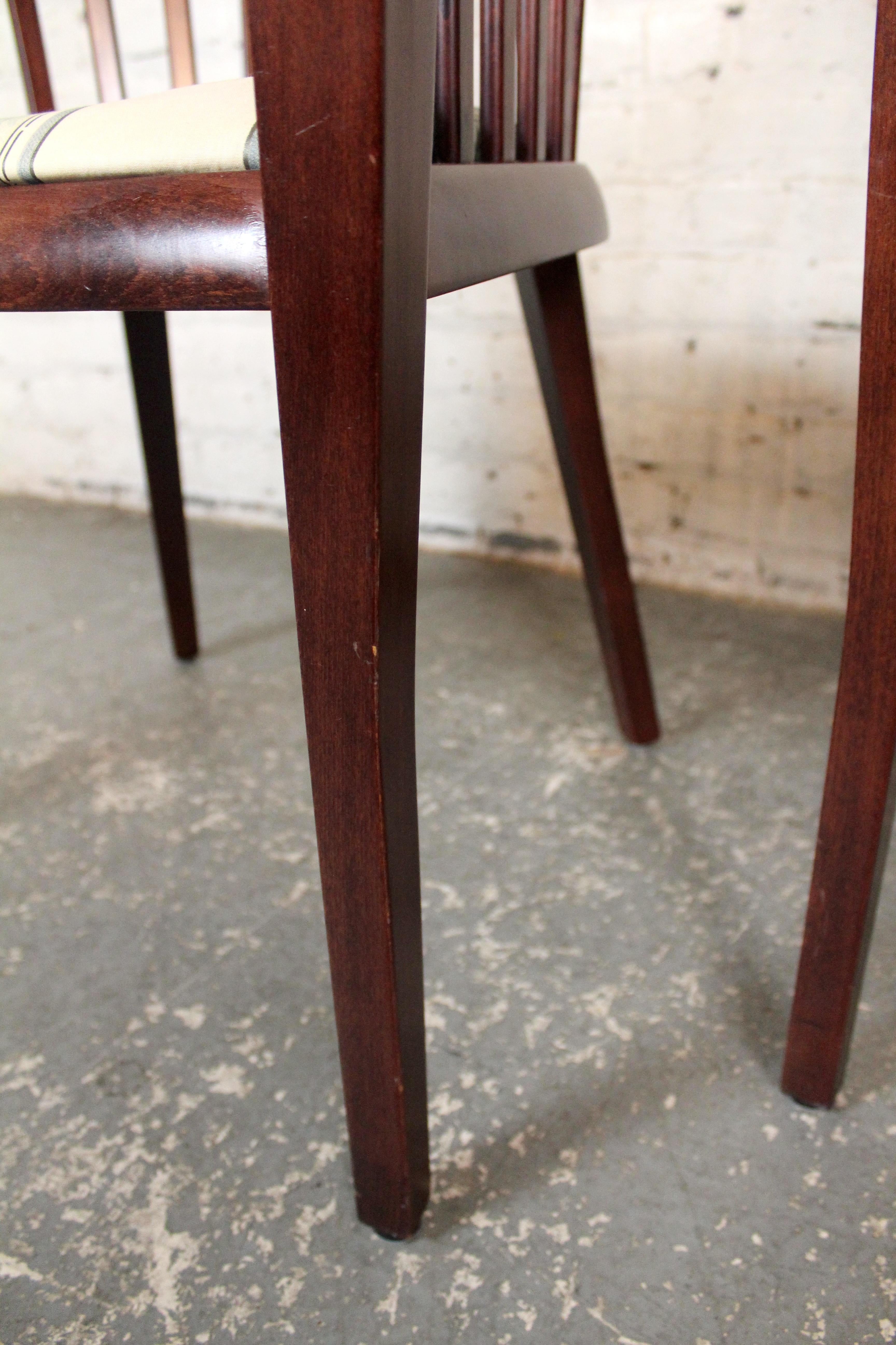 Sedie vintage The Modern Scandinavian con schienale a botte in palissandro in vendita 8