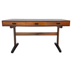 Vintage Scandinavian Modern Rosewood Desk by Ganddal Møbelfabrikk