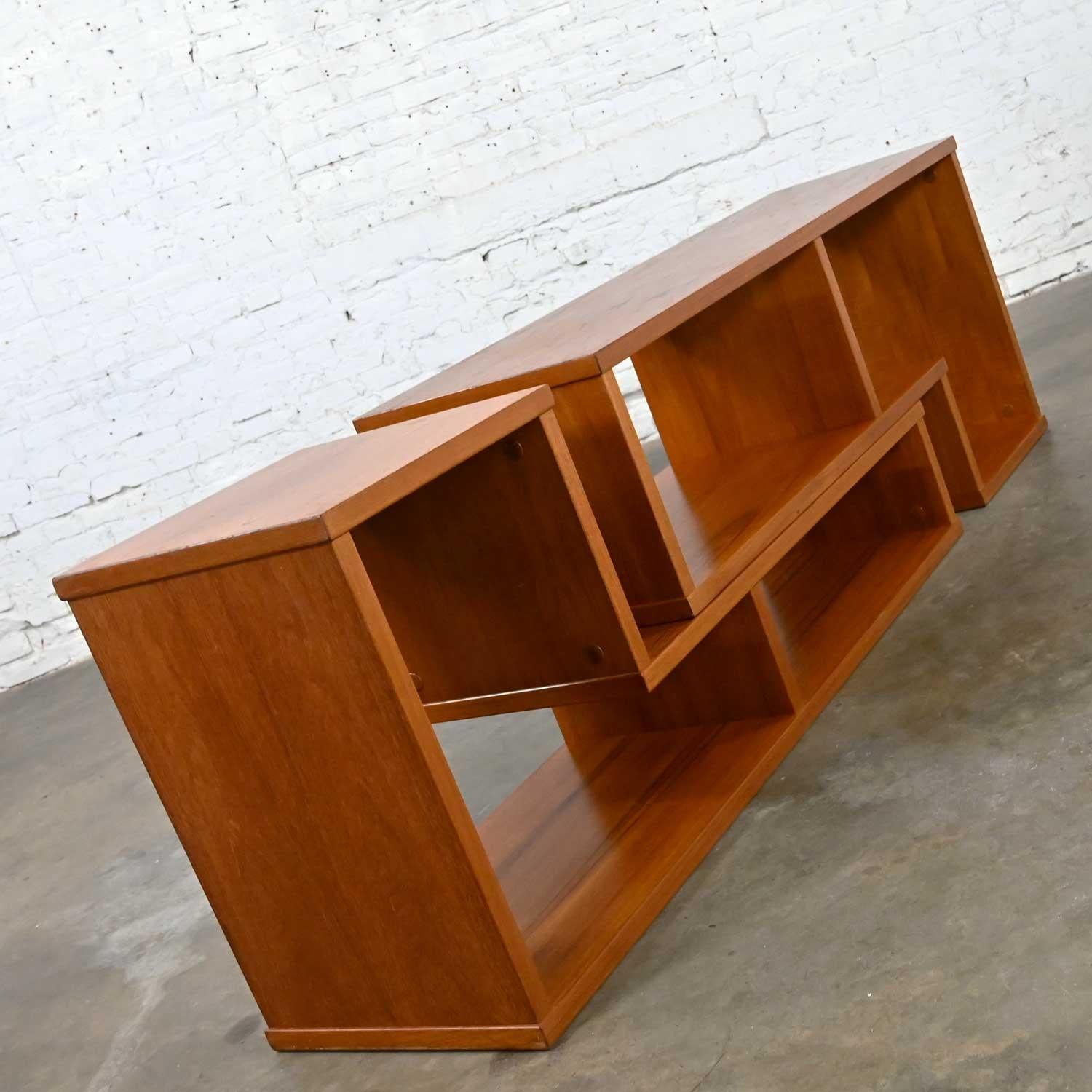 low bookcase bench