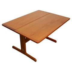 Vintage Scandinavian Modern Teak Drop-Leaf Table