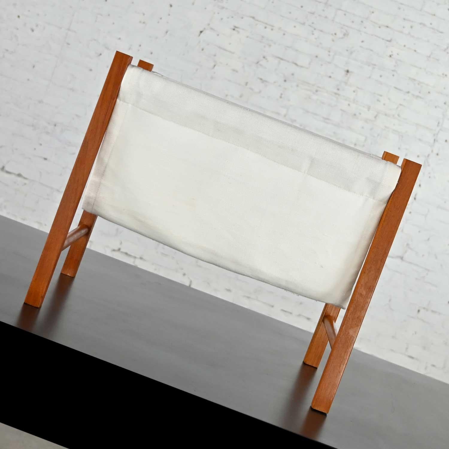 fabric magazine holder