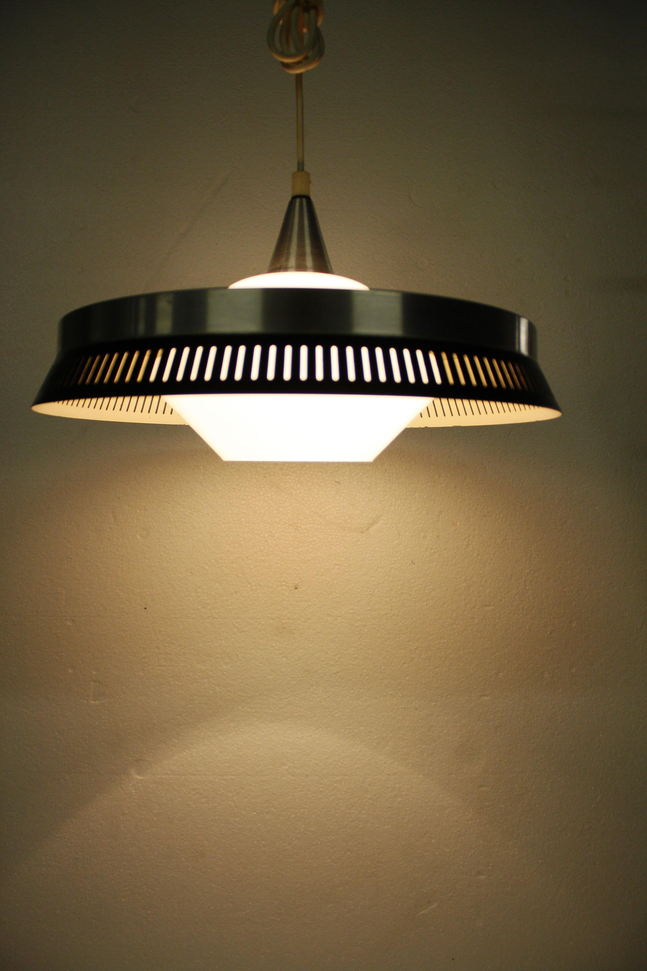 Mid-20th Century Vintage Scandinavian Pendant Light by Bent Karlby for Lyfa, 1960s