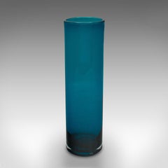 Vintage Scandinavian Posy Vase, Swedish, Art Glass Flower Sleeve, Mid Century