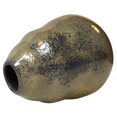 Retro Scandinavian Pottery Vase by Henning Nilsson for Höganäs, 1950s