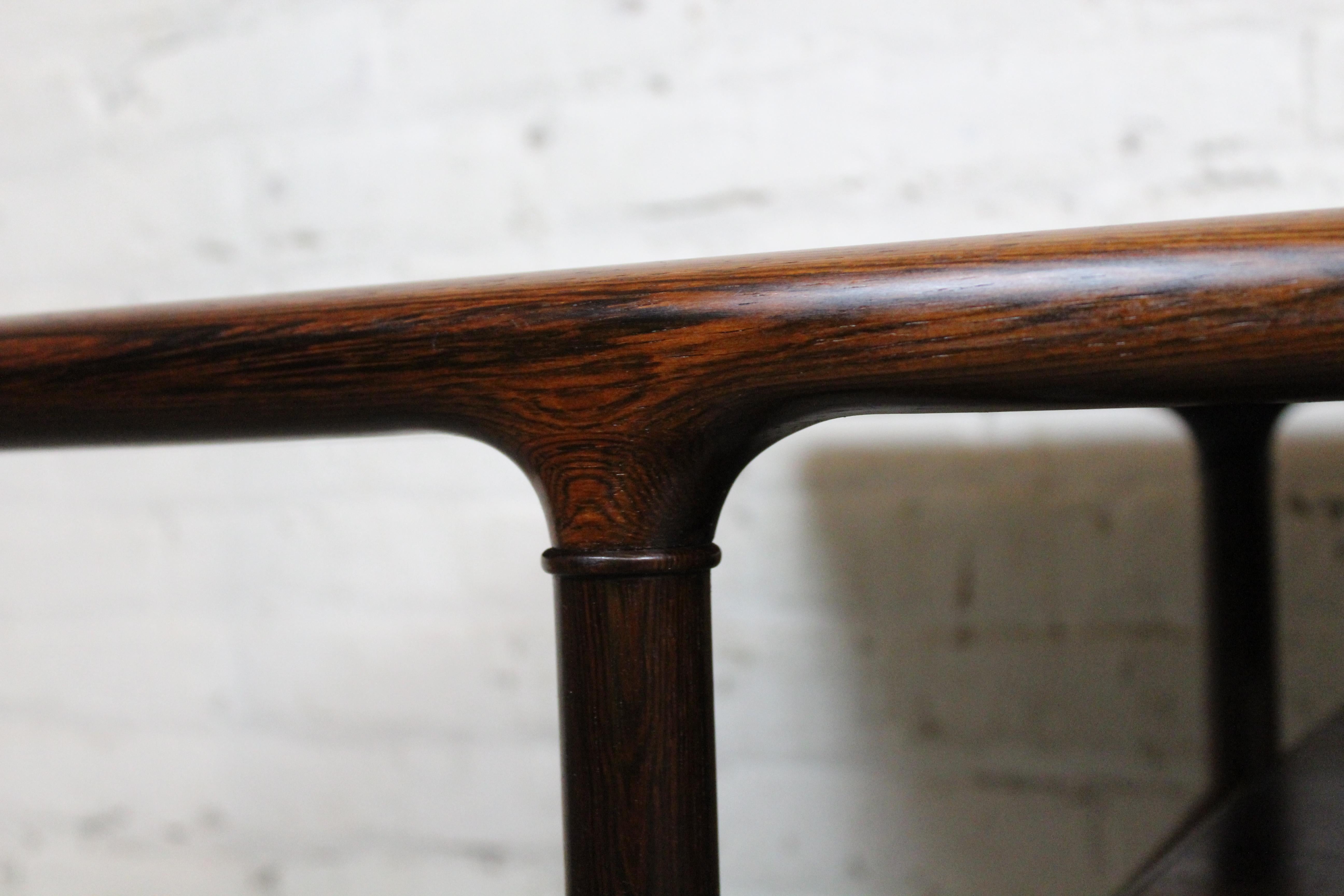 Table de cocktail scandinave vintage à deux niveaux en vente 5