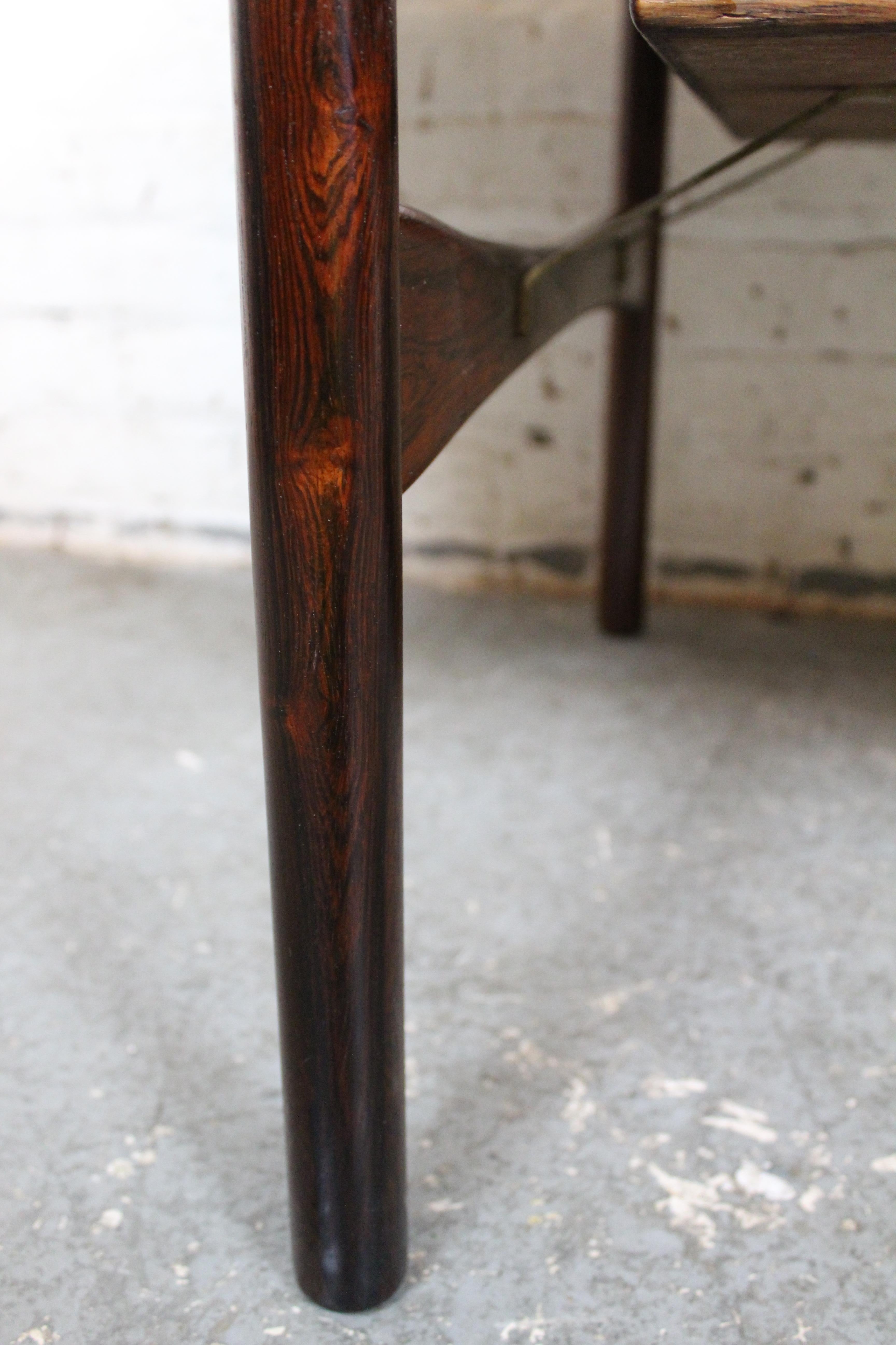 Table de cocktail scandinave vintage à deux niveaux en vente 6
