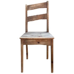 Vintage Scandinavian Sculptural Spruce Chair