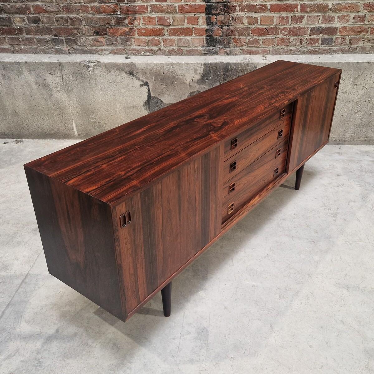 Vintage Scandinavian Sideboard , Denmark 1970's In Good Condition For Sale In Brussels , BE