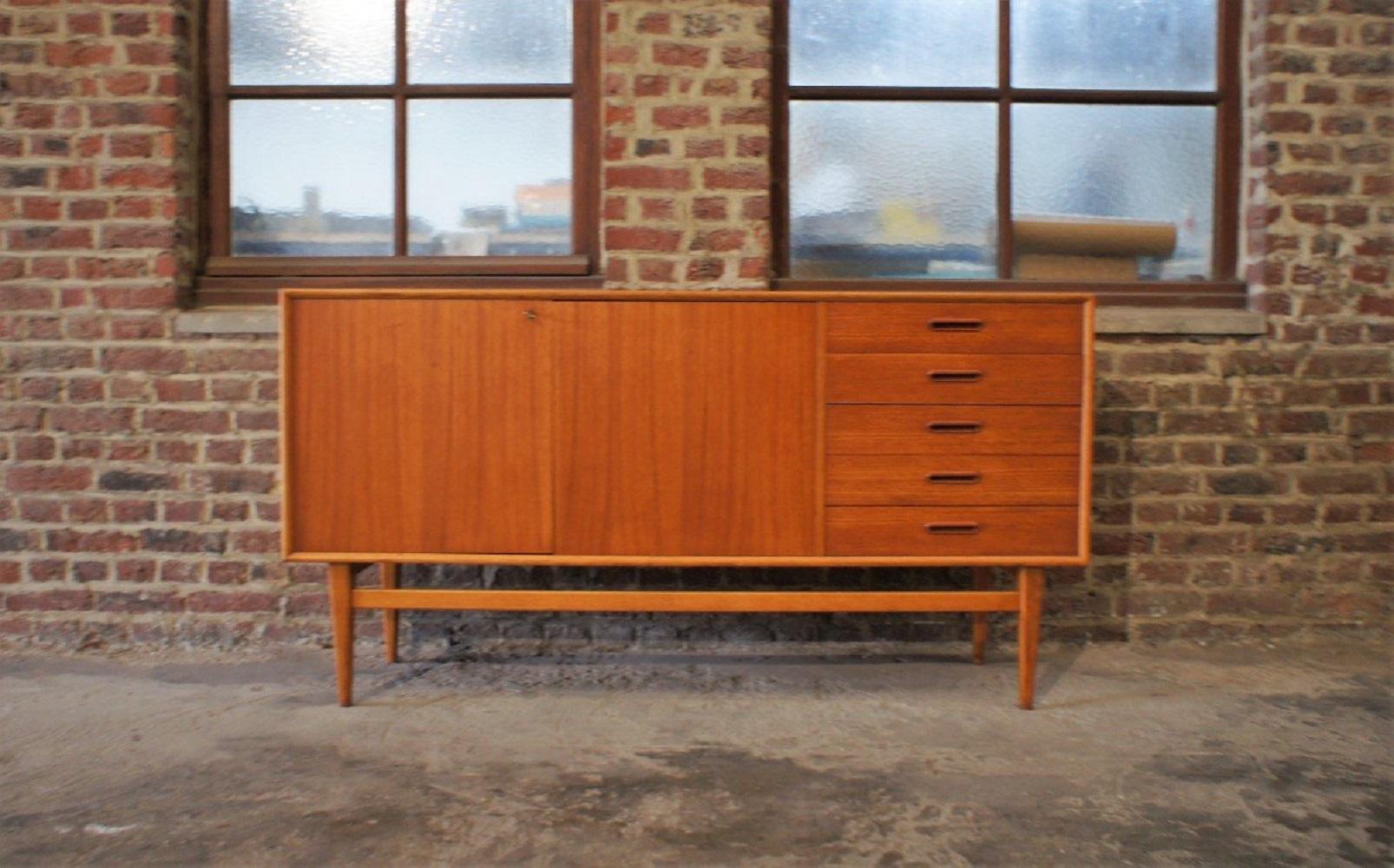 20th Century Vintage Scandinavian Sideboard in Teak